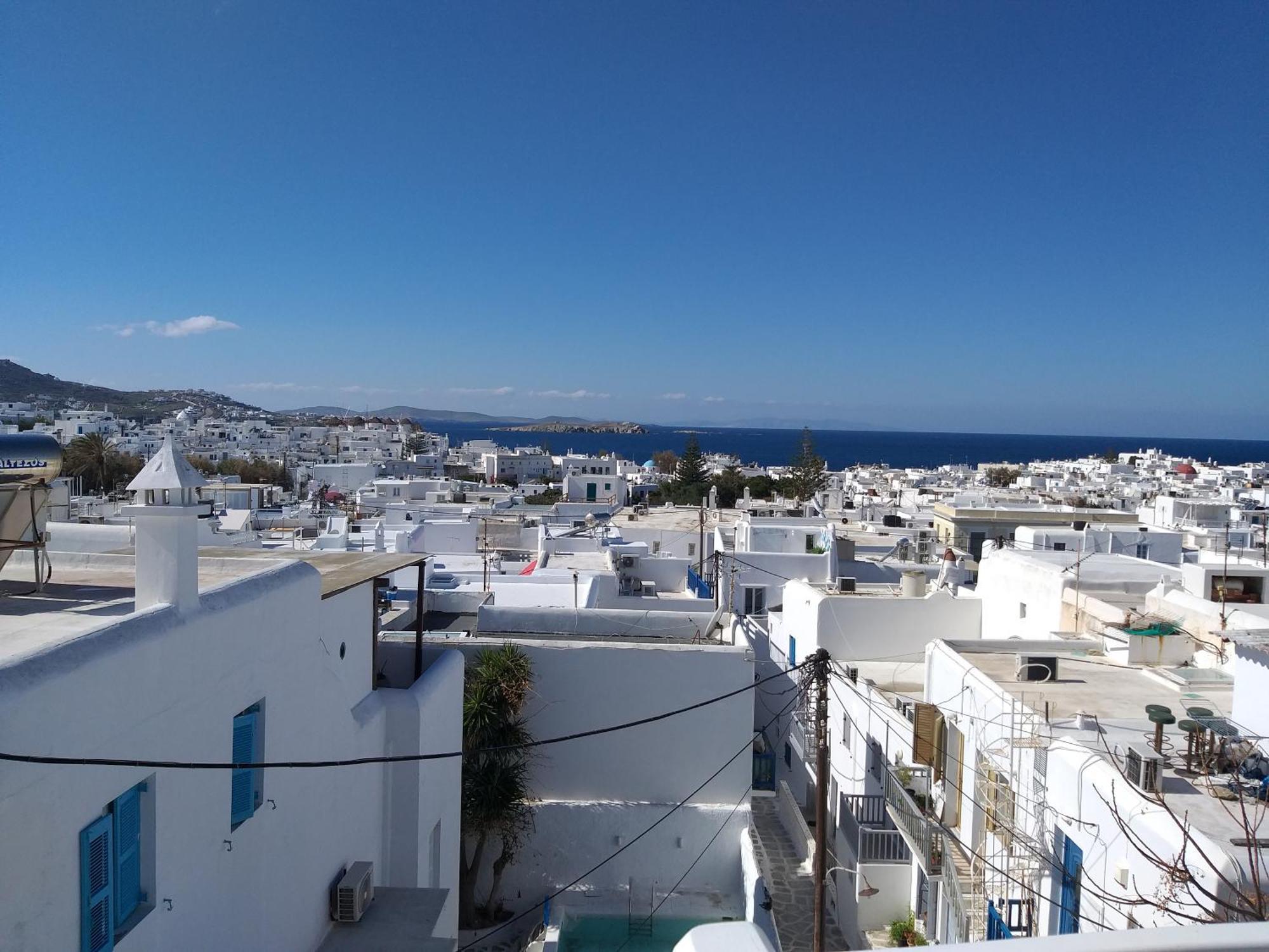 Alex Oldtown Sea View Rooms And Appartments Mykonos Town Eksteriør bilde