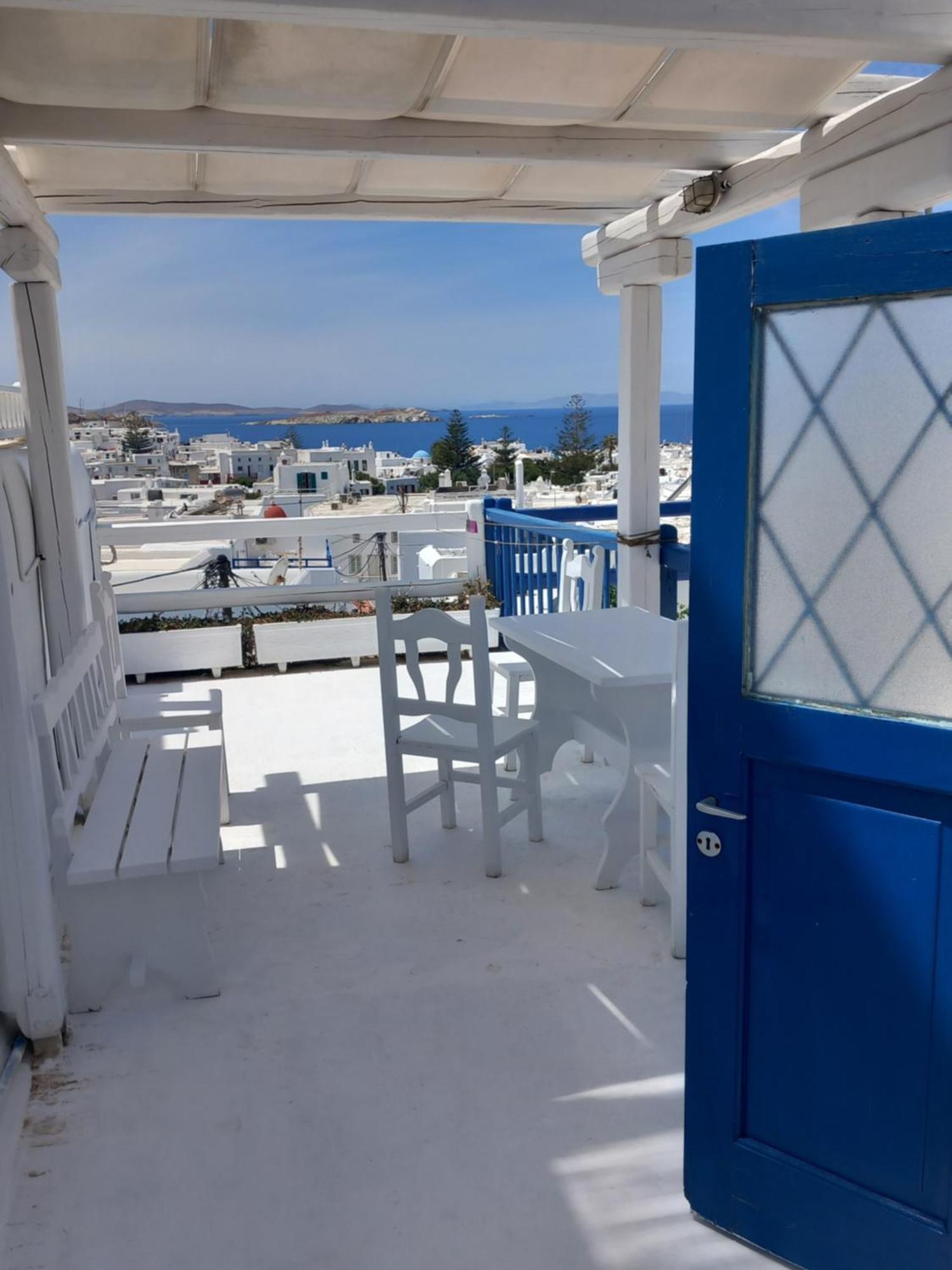 Alex Oldtown Sea View Rooms And Appartments Mykonos Town Rom bilde