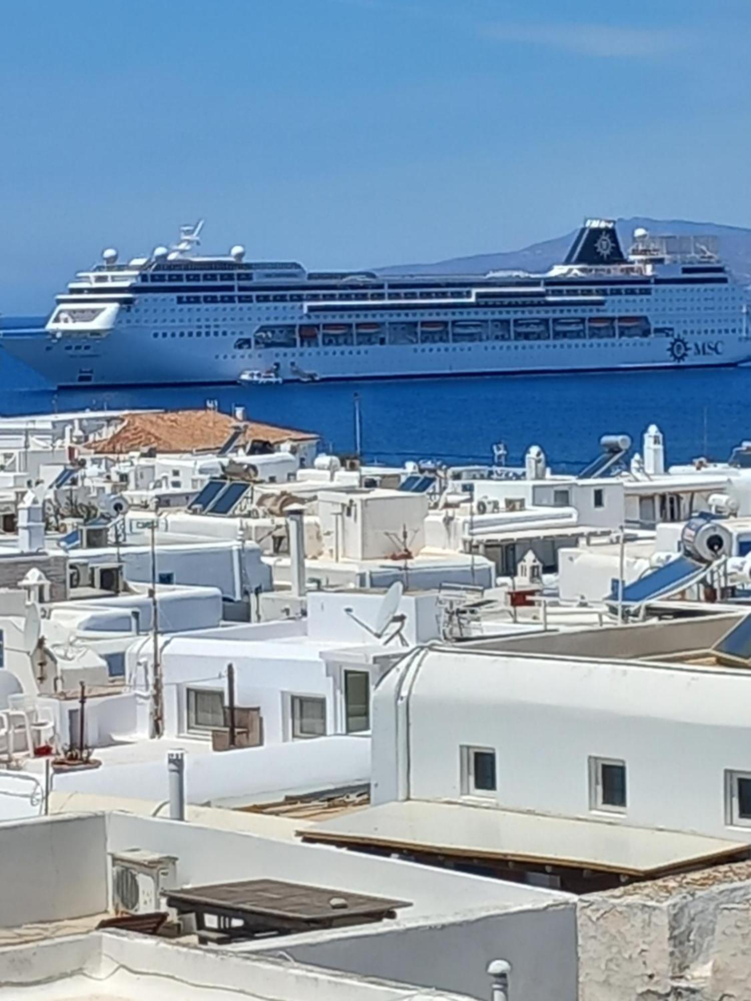 Alex Oldtown Sea View Rooms And Appartments Mykonos Town Rom bilde