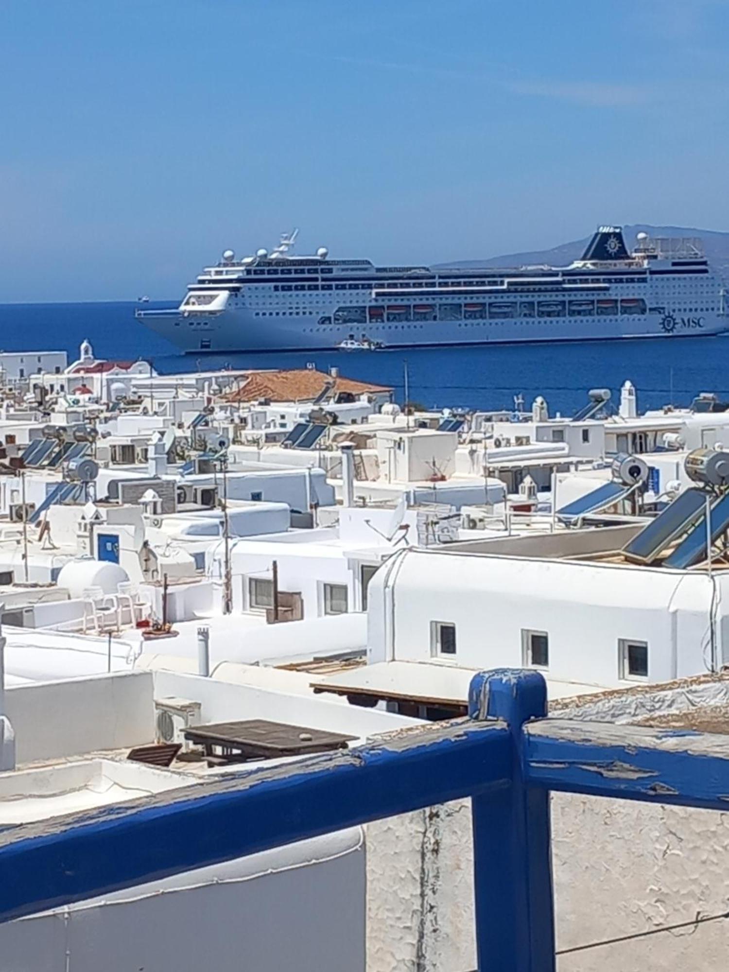 Alex Oldtown Sea View Rooms And Appartments Mykonos Town Rom bilde