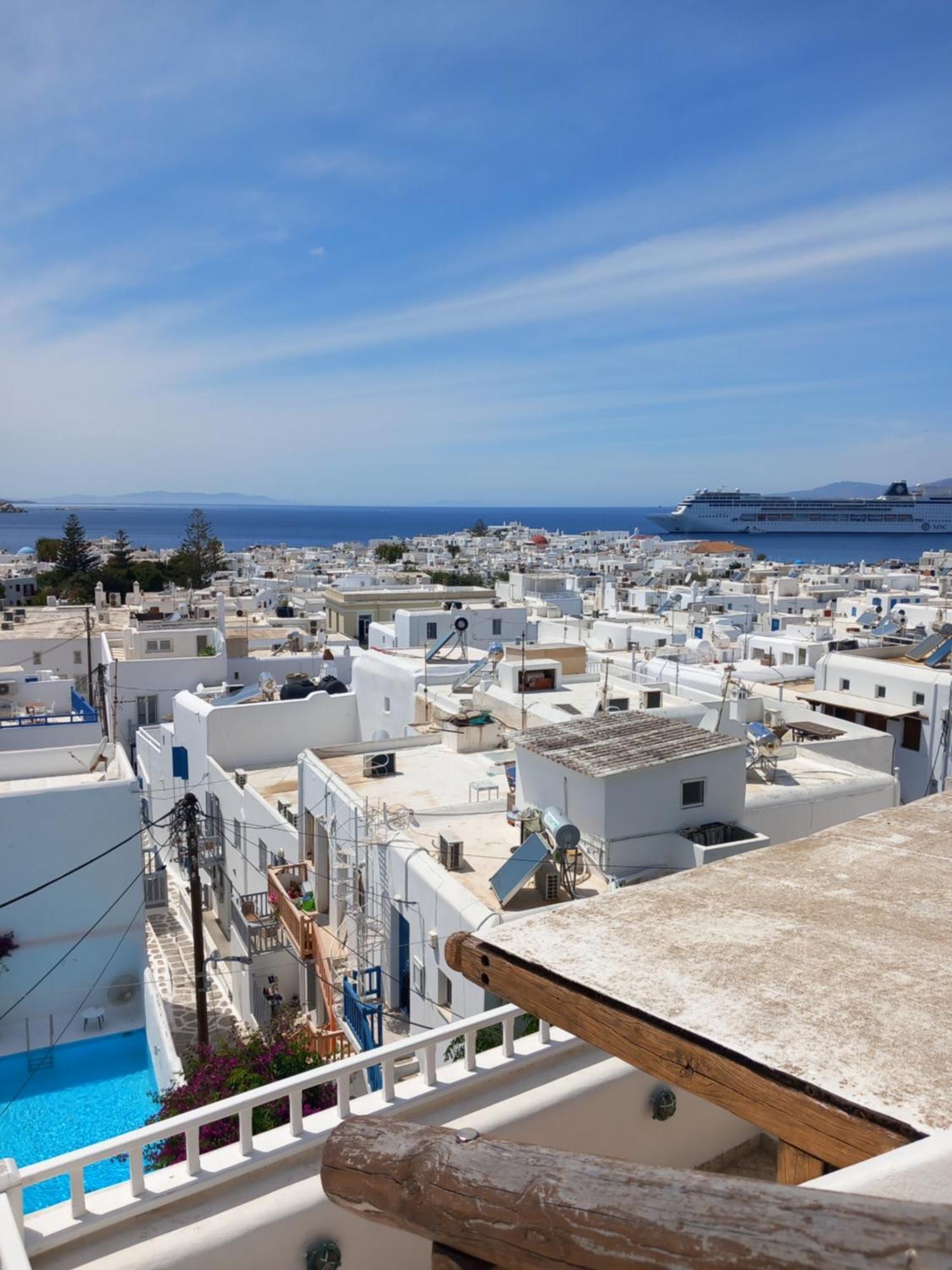 Alex Oldtown Sea View Rooms And Appartments Mykonos Town Eksteriør bilde