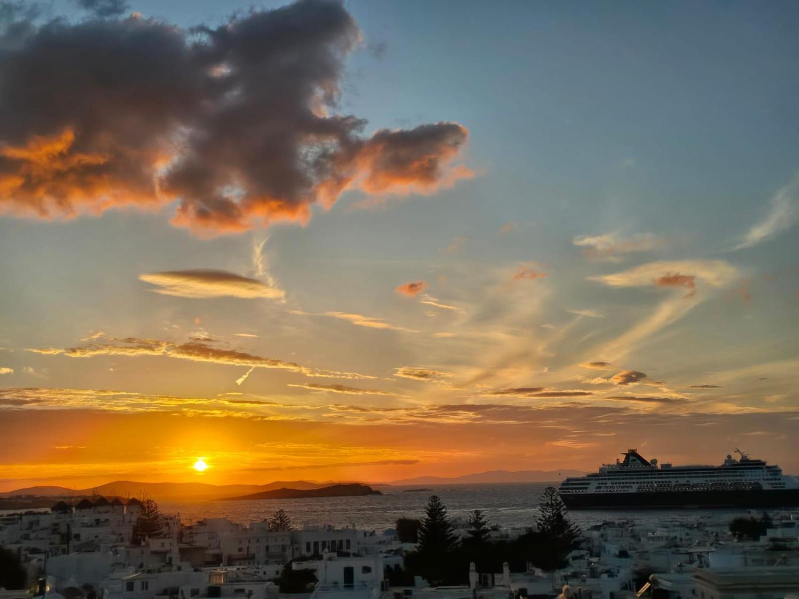 Alex Oldtown Sea View Rooms And Appartments Mykonos Town Eksteriør bilde